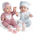 Conjunto de brinquedos Twins Baby Doll Enjoyin 30 cm com acessórios de mais de 3 anos