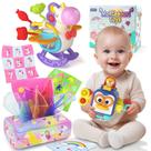 Conjunto de brinquedos usrela 3 em 1 Busy Board Sensory para bebês de 12 a 18 meses