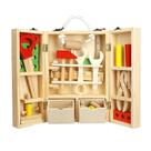 Conjunto de brinquedos Wood Repair Toolbox para crianças com mais de 3 anos