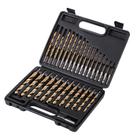 Conjunto de brocas AIMLENTOOL Titanium Impact, 30 unidades, haste hexagonal
