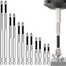 Conjunto de brocas de chave de fenda Treayes High Magnetic 2025 (6 unidades* 2)