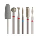 Conjunto De Brocas De Diamante Para Unhas 6 Peças - Lixa Elétrica Para Manicure E Polimento De Conjunto De Brocas De Diamante Para Unhas 6 Peças - Lixa Elétrica Para Manicure E Polimento De