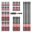 Conjunto de brocas de driver Phillips Impact Tough Phillips GEINXURN de 41 unidades