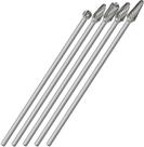 Conjunto de brocas de metal duro Sworker, 5 unidades de brocas de moagem de 6,2 cm de comprimento