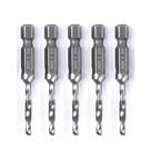 Conjunto de brocas de perfuração szgate 5PCS Screw Tapping HSS 6-32NC