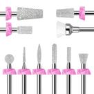 Conjunto de brocas de unhas Makartt Diamond Sanding para broca de unhas
