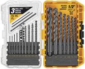 Conjunto de Brocas DEWALT Black Oxide 20 Peças (DW1177)