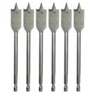 Conjunto de brocas Drill America Spade/Paddle para madeira, 6 unidades