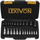 Conjunto de brocas e soquetes LEXIVON Master Torx de 25 peças LX-148