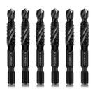 Conjunto de brocas e torneiras DKIBBITH M8* 1.25, 6 pacotes com estojo de armazenamento