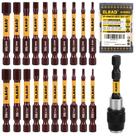 Conjunto de brocas ELEAD Allen-Wrench Hex 21 unidades SAE e Metric