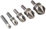 Conjunto de Brocas Escareadas Irwin Black Oxide - 5 Peças