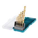Conjunto de Brocas HSS-TIN Com 6 Peças 2-8mm - D-72833 - MAKITA Conjunto de Brocas HSS-TIN Com 6 Peças 2-8mm - D-72833 - MAKITA