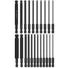 Conjunto de brocas LATTOOK Ball End Hex Head Allen Wrench 22 unidades