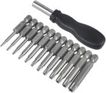 Conjunto de brocas magnéticas Torx, 11 unidades com haste hexagonal de 1/4 de polegada