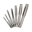 Conjunto De Brocas Métricas M3-M12 Em Aço Para Rosca Cônica, Espiral E Reta, Com 7 Peças