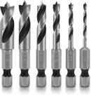 Conjunto de brocas NEIKO 11401A Brad Point 6 peças para madeira