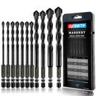 Conjunto de brocas para alvenaria DKIBBITH Carbide Concrete 11 unidades