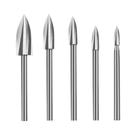 Conjunto De Brocas Para Escultura E Gravação Em Madeira Com 5 Peças, Ferramentas De Moagem Para