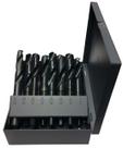 Conjunto de Brocas Qualtech HSS com 8 Peças e Haste Reduzida Conjunto de Brocas Qualtech HSS com 8 Peças e Haste Reduzida