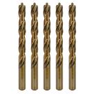 Conjunto de brocas Sabre Tools de 1/2 polegada de cobalto para metal, 5 unidades