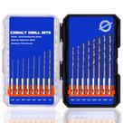 Conjunto de brocas Sinyeenglon Hex Shank Cobalt 16 unidades 1,5-6,4 mm