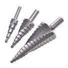 Conjunto de brocas Step Drill, 3 peças HSS Spiral 4-32 mm com haste hexagonal