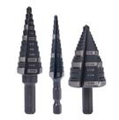 Conjunto de brocas Step Drill Set Jerax tools 1/2, 7/8 e 1-3/8 M2 HSS Conjunto de brocas Step Drill Set Jerax tools 1/2, 7/8 e 1-3/8 M2 HSS