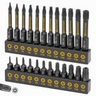 Conjunto de Brocas Torx Amatisan (24 Peças) - Aço S2 (T5-T40)