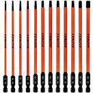 Conjunto de brocas Torx LOZAGU, 12 unidades de comprimento, 152 mm, T7 a T40, magnético