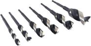 Conjunto de brocas WoodOwl de 6 peças WoodOwl de 16 a 32 mm Conjunto de brocas WoodOwl de 6 peças WoodOwl de 16 a 32 mm