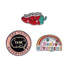 Conjunto de broches Colorful Funny Rainbow Neurodivergent