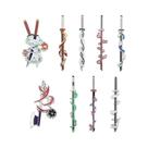 Conjunto De Broches De Esmalte Anime Ghost Kill Team Com Espada Samurai, 9 Peças, Distintivos De Conjunto De Broches De Esmalte Anime Ghost Kill Team Com Espada Samurai, 9 Peças, Distintivos De
