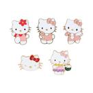 Conjunto De Broches De Personagens De Desenho Animado Hello Kitty, 5 Peças, Pins De Esmalte Para