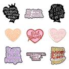 Conjunto de broches Empowered Women, Girl Power e Self-Love Heart Conjunto de broches Empowered Women, Girl Power e Self-Love Heart