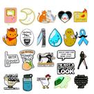 Conjunto de broches Funny Cartoon Quote Creative Alloy Enamel Conjunto de broches Funny Cartoon Quote Creative Alloy Enamel