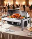 Conjunto de buffet de aço inoxidável Chafing Dish VEVOR Roll Top 9L Conjunto de buffet de aço inoxidável Chafing Dish VEVOR Roll Top 9L