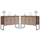 Conjunto de Buffets Industriais Milão Affara Preto