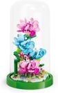 Conjunto de buquês de flores Building Blocks Lulufun com proteção contra poeira Conjunto de buquês de flores Building Blocks Lulufun com proteção contra poeira