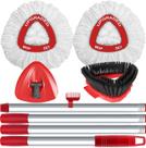 Conjunto de cabeçotes de reposição Spin Mop para Ocedar EasyWring Conjunto de cabeçotes de reposição Spin Mop para Ocedar EasyWring