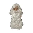 Conjunto De Cabelo E Barba Longos E Cacheados De Papai Noel, Acessórios Para Fantasia