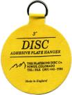 Conjunto de Cabides Adesivos para Discos Flatirons (4-3 polegadas)
