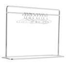 Conjunto de cabides para bonecas NUOBESTY Doll Clothes Rack Silver Conjunto de cabides para bonecas NUOBESTY Doll Clothes Rack Silver