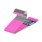 Conjunto de cabides para calças Lifemaster Metal, 50 peças, rosa antiderrapante