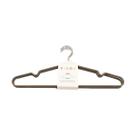 conjunto de cabides ultrafinos de metal revestido 6 pcs - oikos