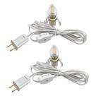 Conjunto de cabos de acessórios MX232 com 2 lâmpadas LED de 1,8 m de comprimento