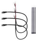 Conjunto de cabos de alimentação Hardwire com detector de radar Hodeoo 16,5 cm