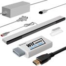 Conjunto de cabos de reposição para Nintendo Wii 4 em 1 Portholic
