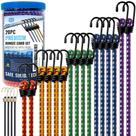 Conjunto de cabos elásticos GOEASY0312 Heavy Duty 10-122 cm 20 unidades
