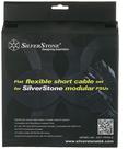 Conjunto de cabos SilverStone Flat Flexible para fontes de alimentação modulares Conjunto de cabos SilverStone Flat Flexible para fontes de alimentação modulares